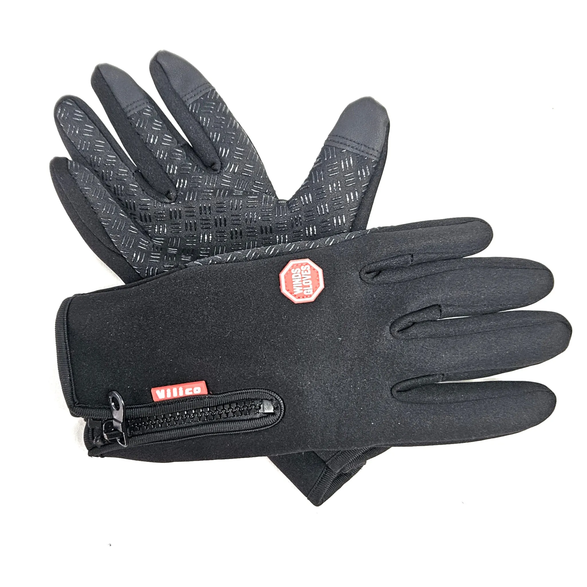 Gloves Winter Touch Screen Black