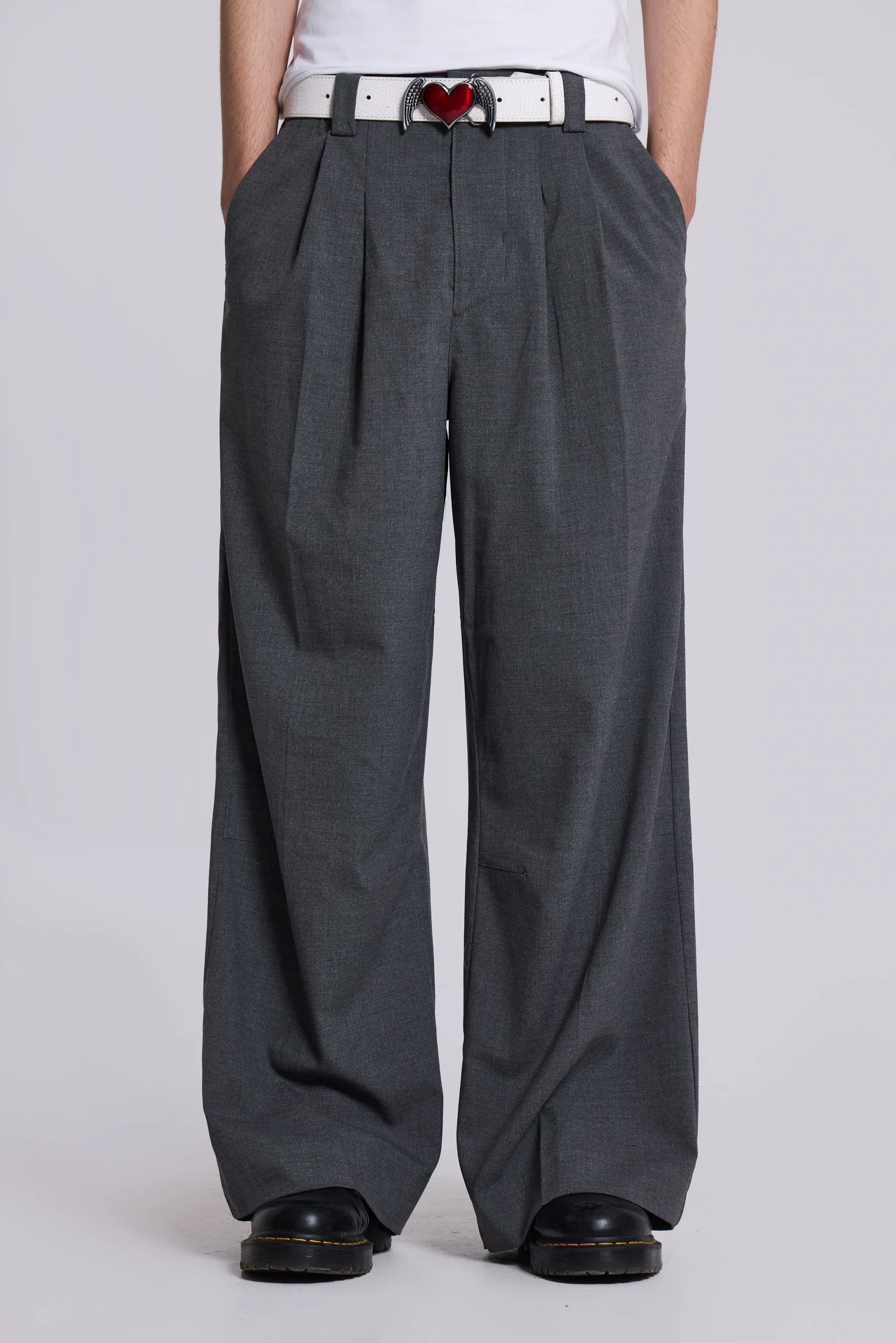 Goliath Grey Suit Pants