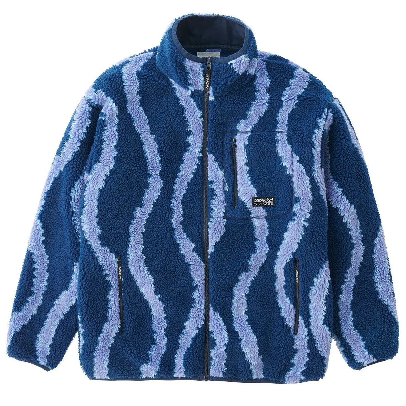 Gramicci Sherpa Jacket Navy Swirl