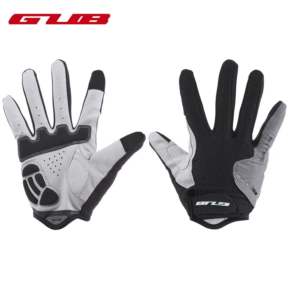 GUB 2025 Paired Warm Full Finger Bike Silicone Gloves Men Women Outdoor Sport Cycling Equipment