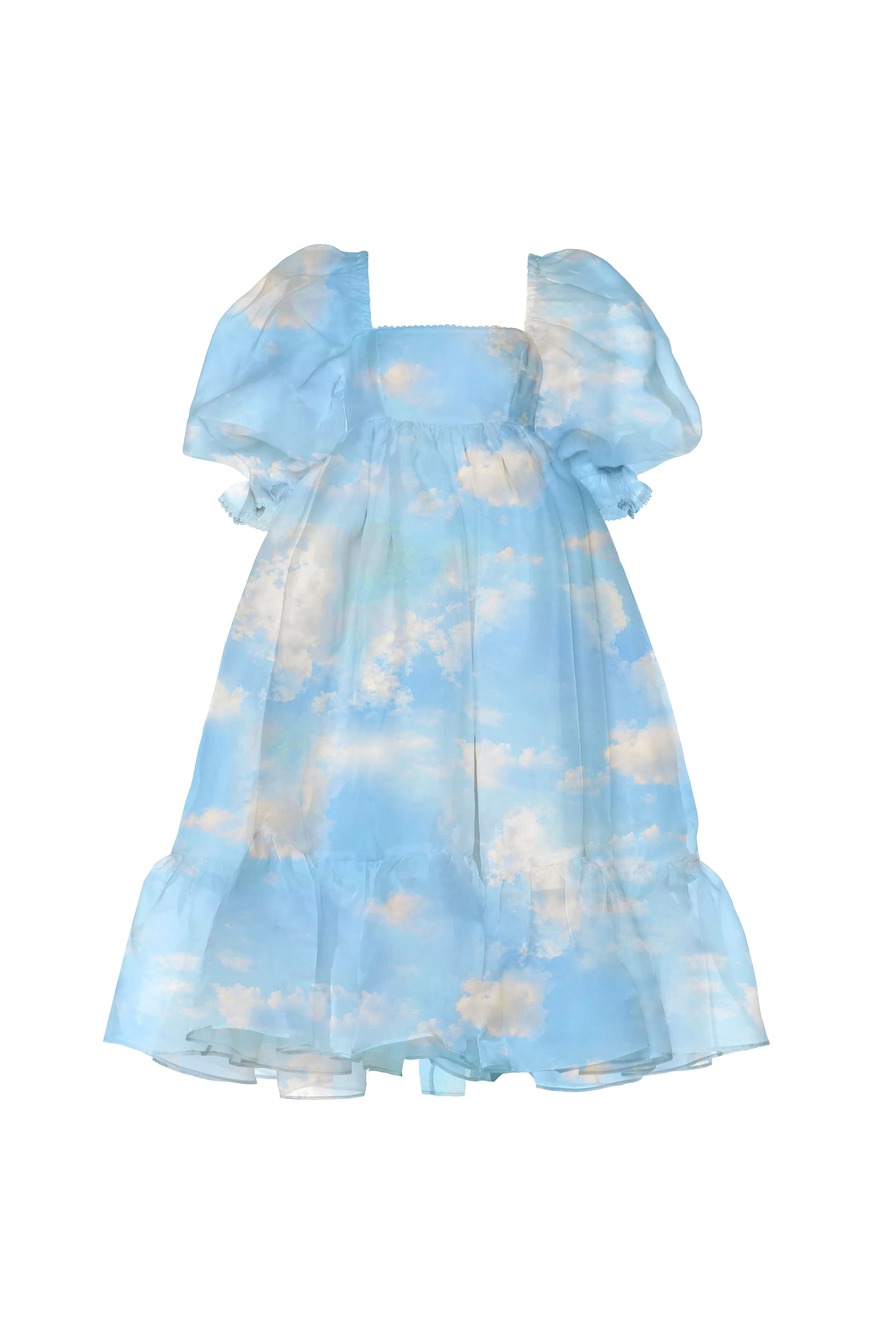 Head in the Clouds French Puff Dress