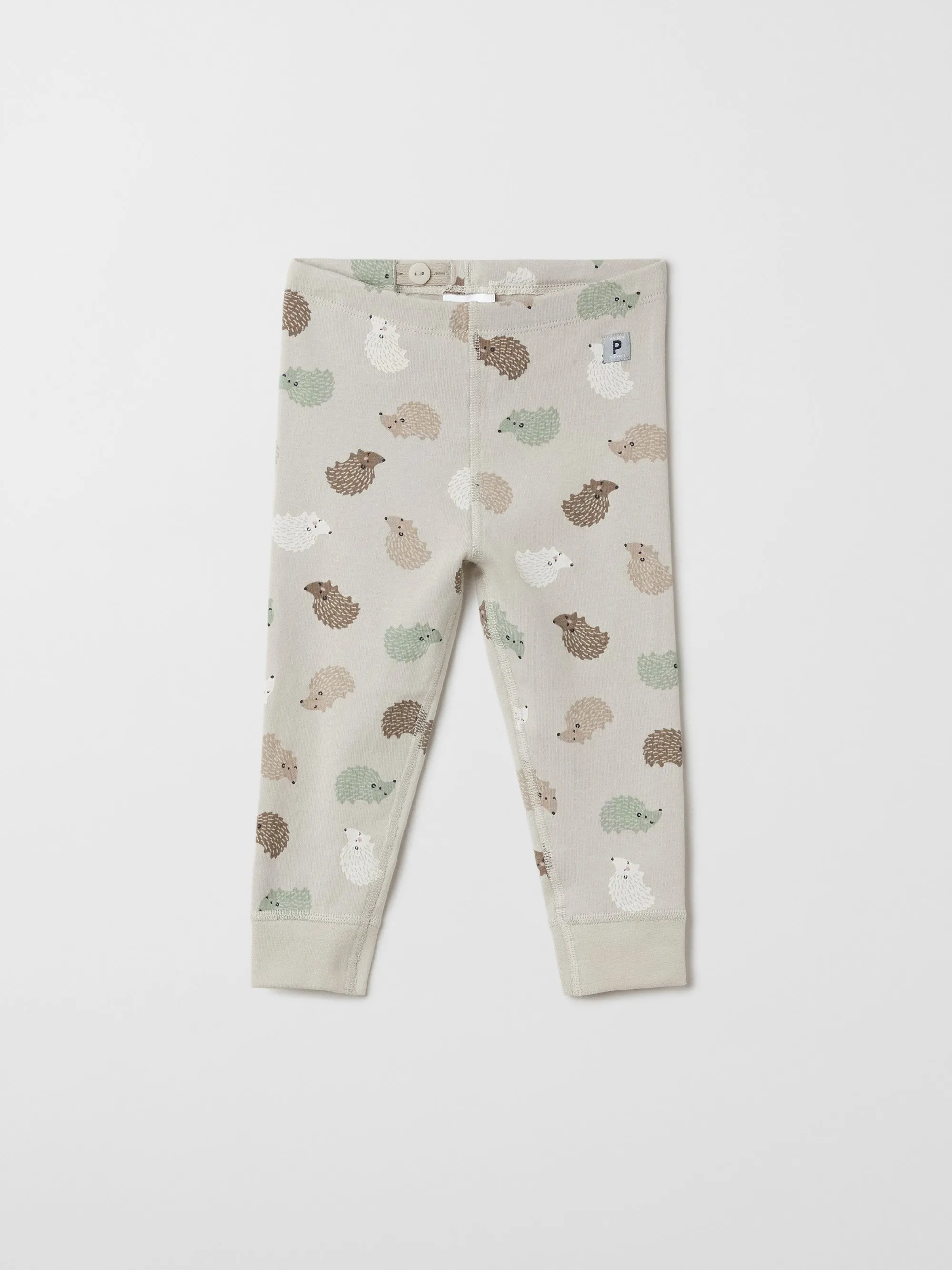 Hedgehog Print Baby Leggings