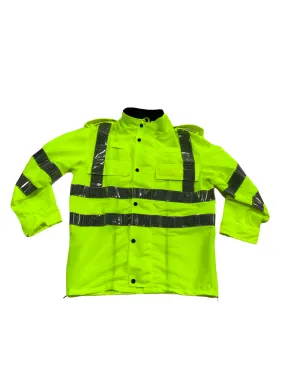 Hi Viz Vis Lightweight Reflective Traffic Overcoat Walking Recovery LW11A