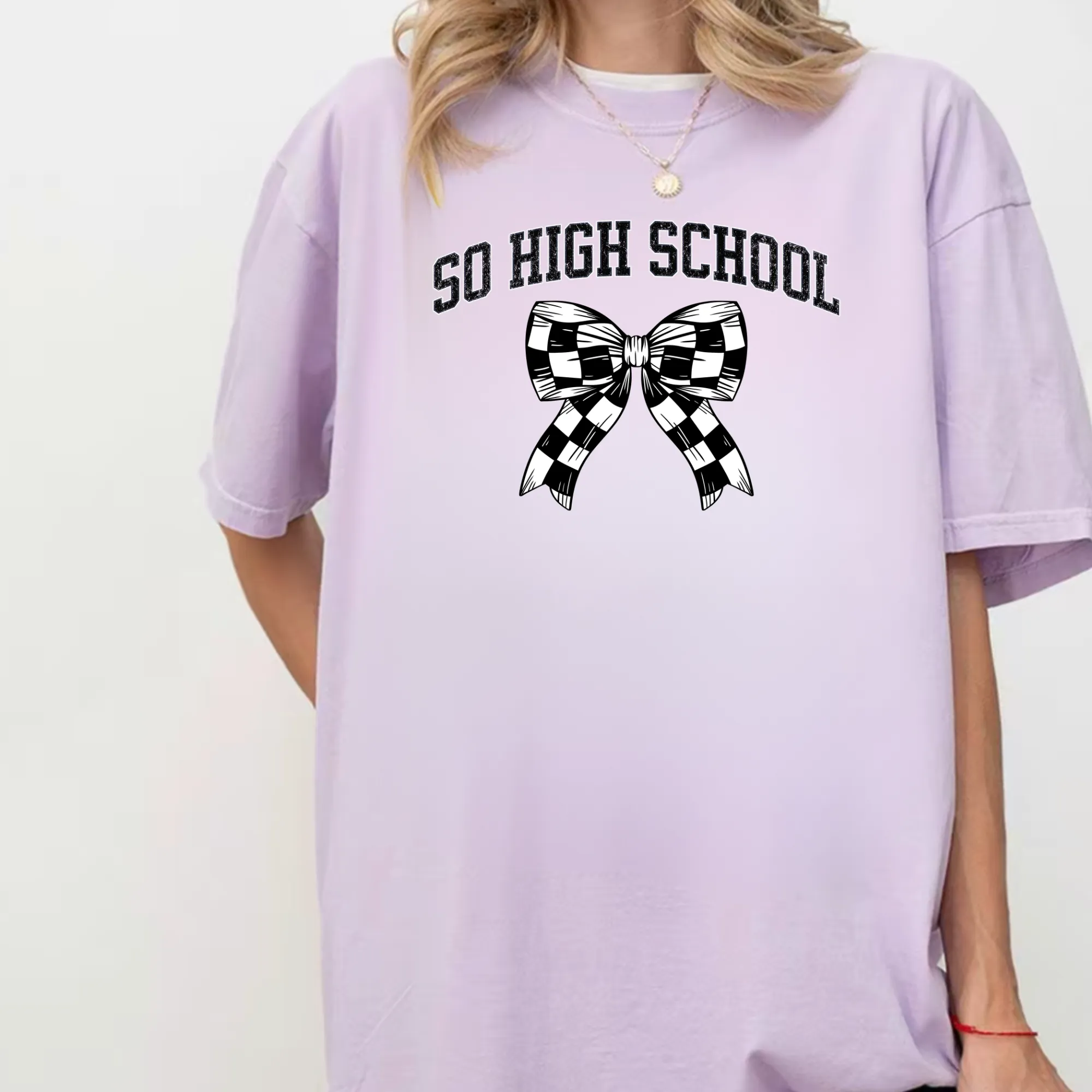 High School Coquette Bow Shirt