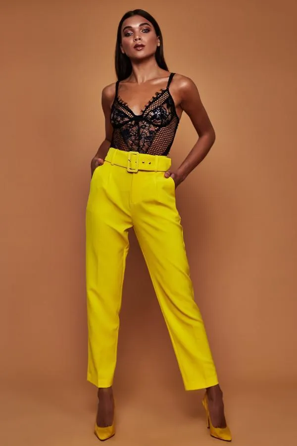 High Waist Formal Pants