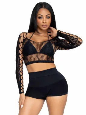 High Waist Shapewear Boyshorts Black