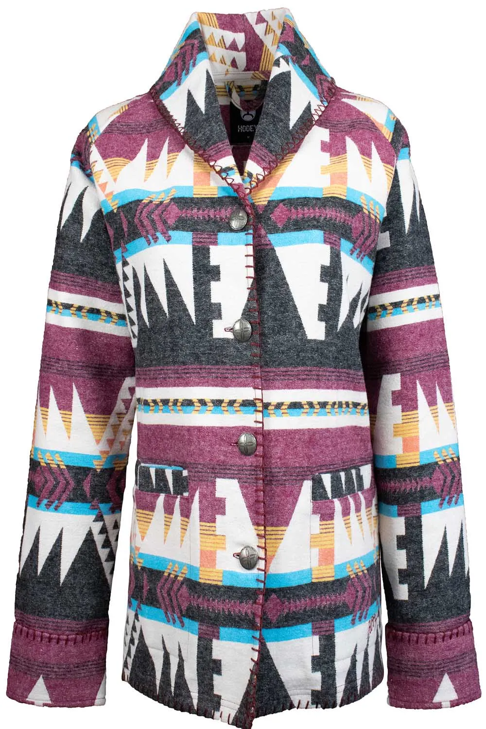 Hooey "Aztec" Button Up Jacket