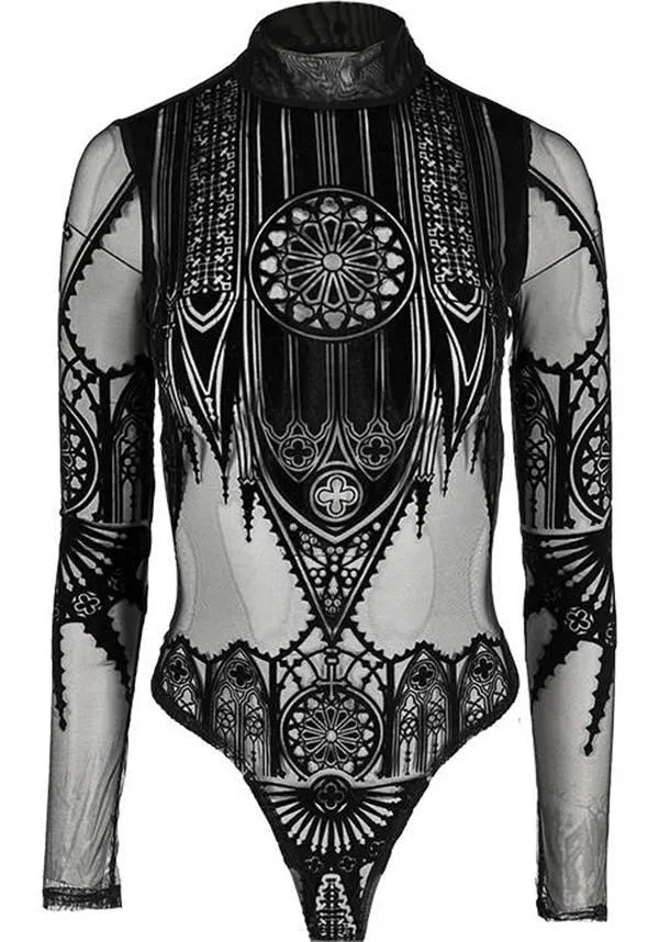 Inverted Cathedral | MESH BODYSUIT