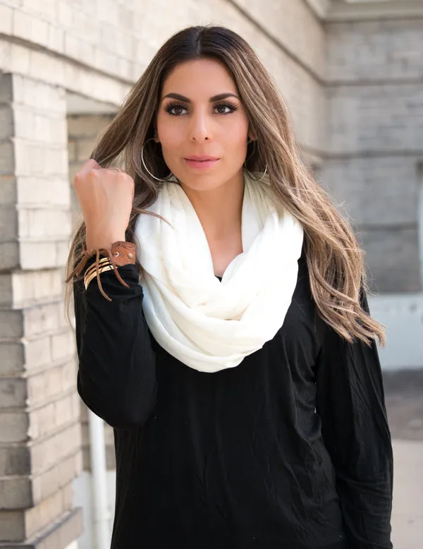 Jersey Knit Infinity Scarves