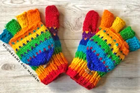 KALEIDOSCOPIC SNUGGLE GLOVES / MITTENS