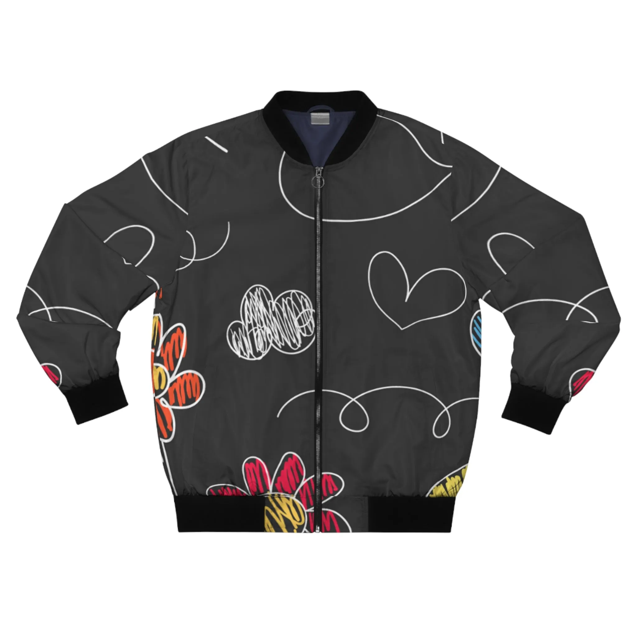 Kids Doodle Playground - Inovax Men's Bomber Jacket