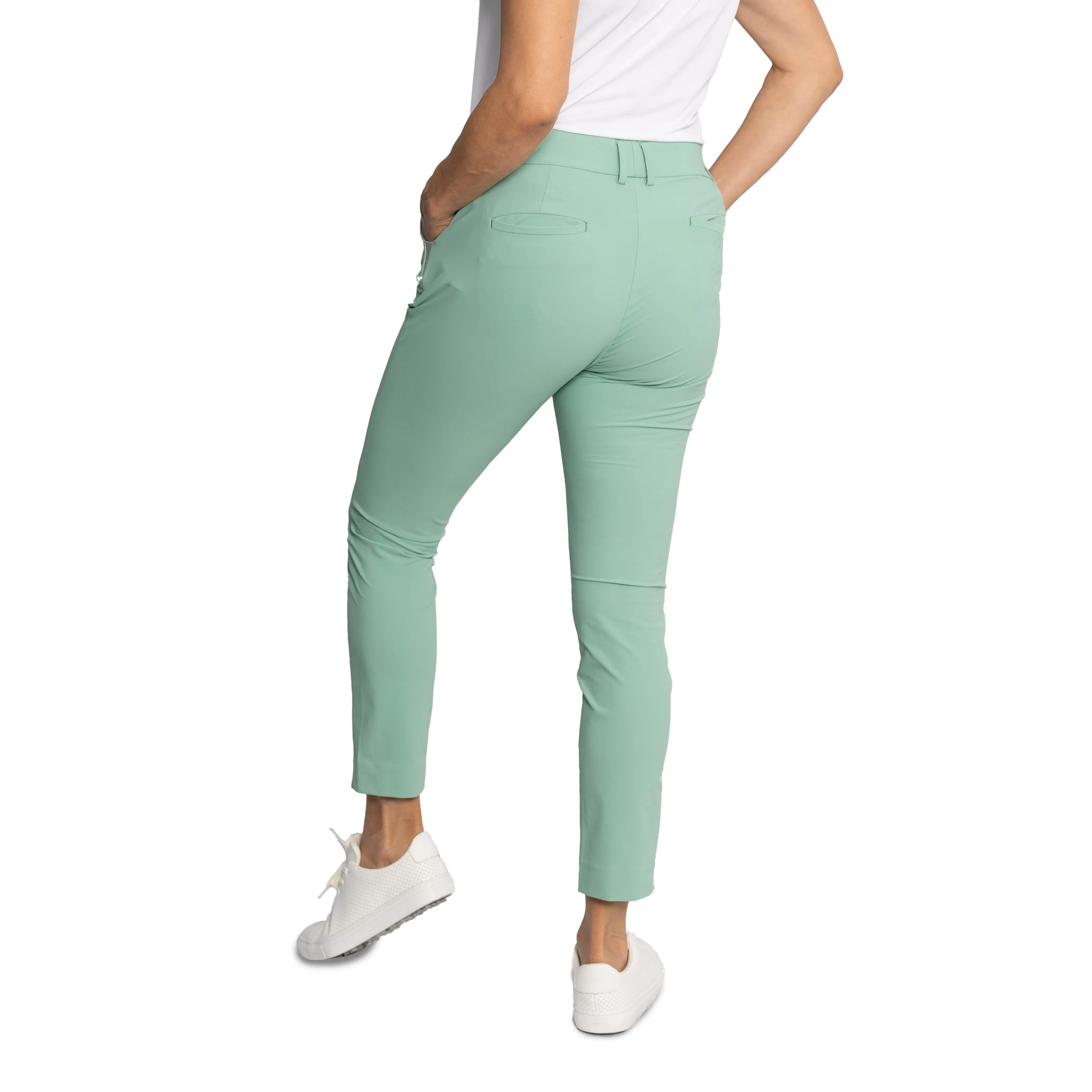 KJUS Women's Ice Light 7/8 Golf Treggings - Mineral