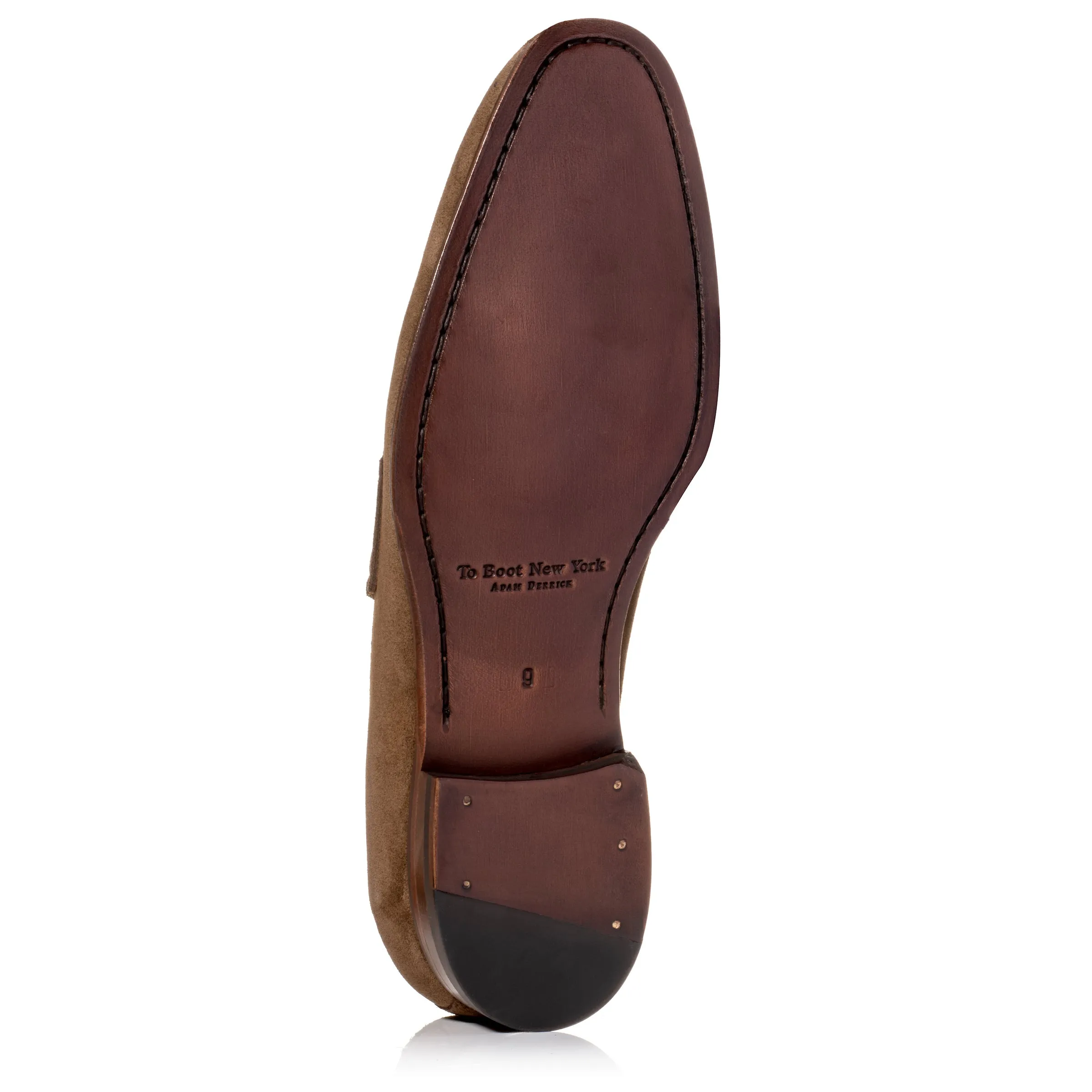 Legend Mid Brown Suede Calf Slip On