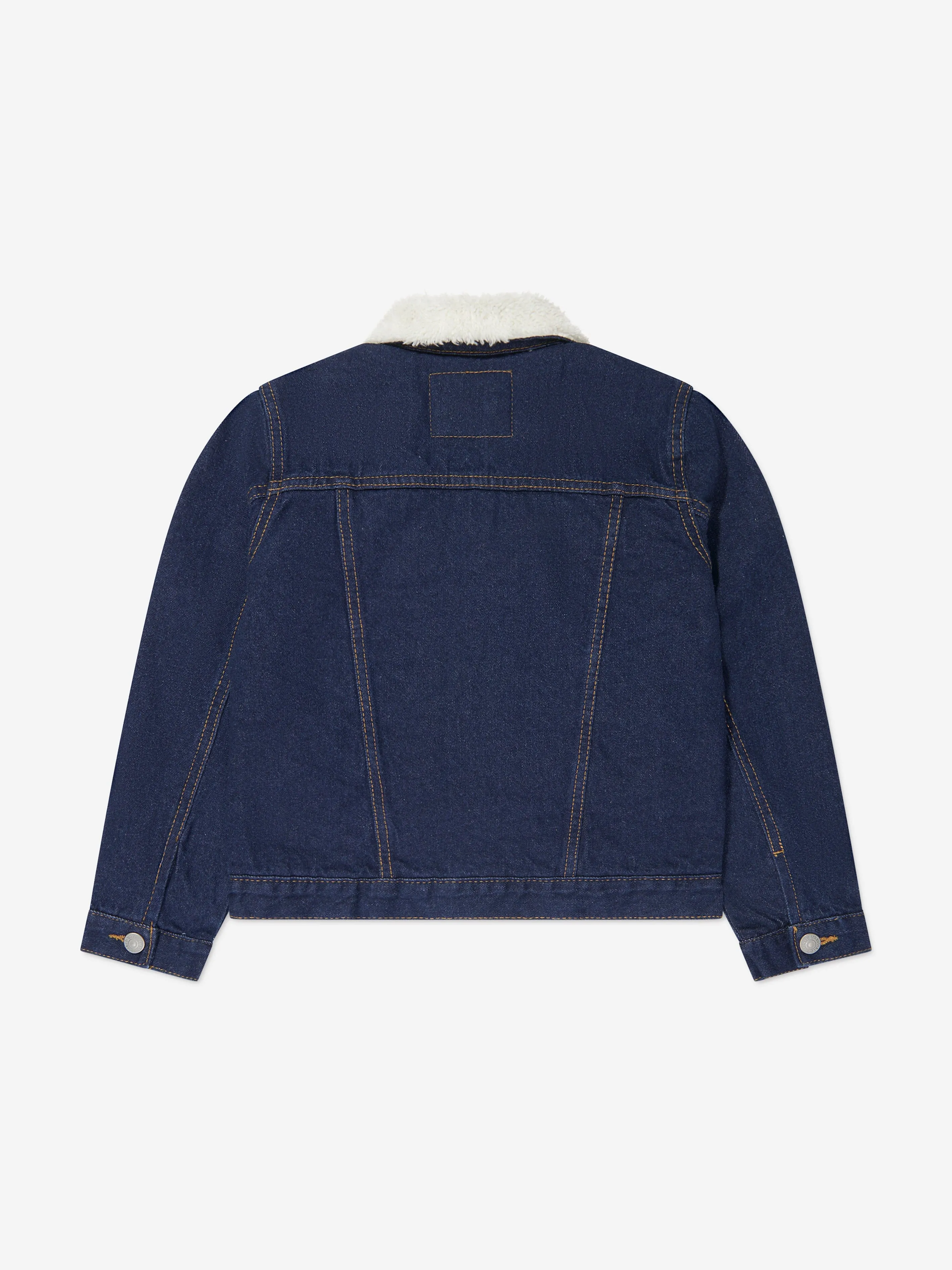 Levi's Kids Sherpa Trucker Jacket in Blue