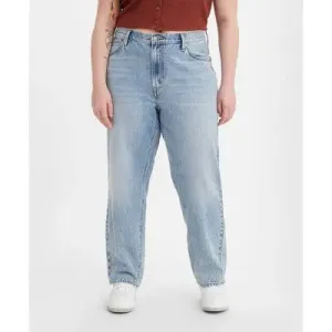 Levi's Women's Plus High Rise Straight Relaxed Jeans Denim Loose