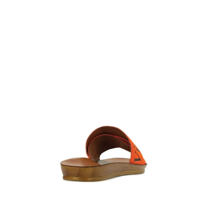 Los Cabos Clar Slip On Slide Orange