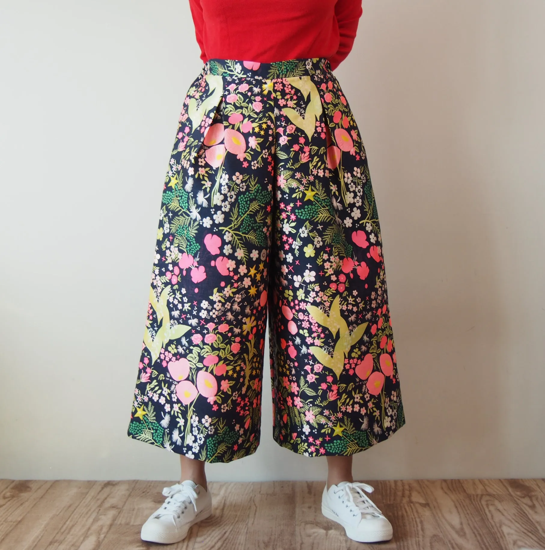 <P06A>CRAZY WOVEN TEXTILE trousers