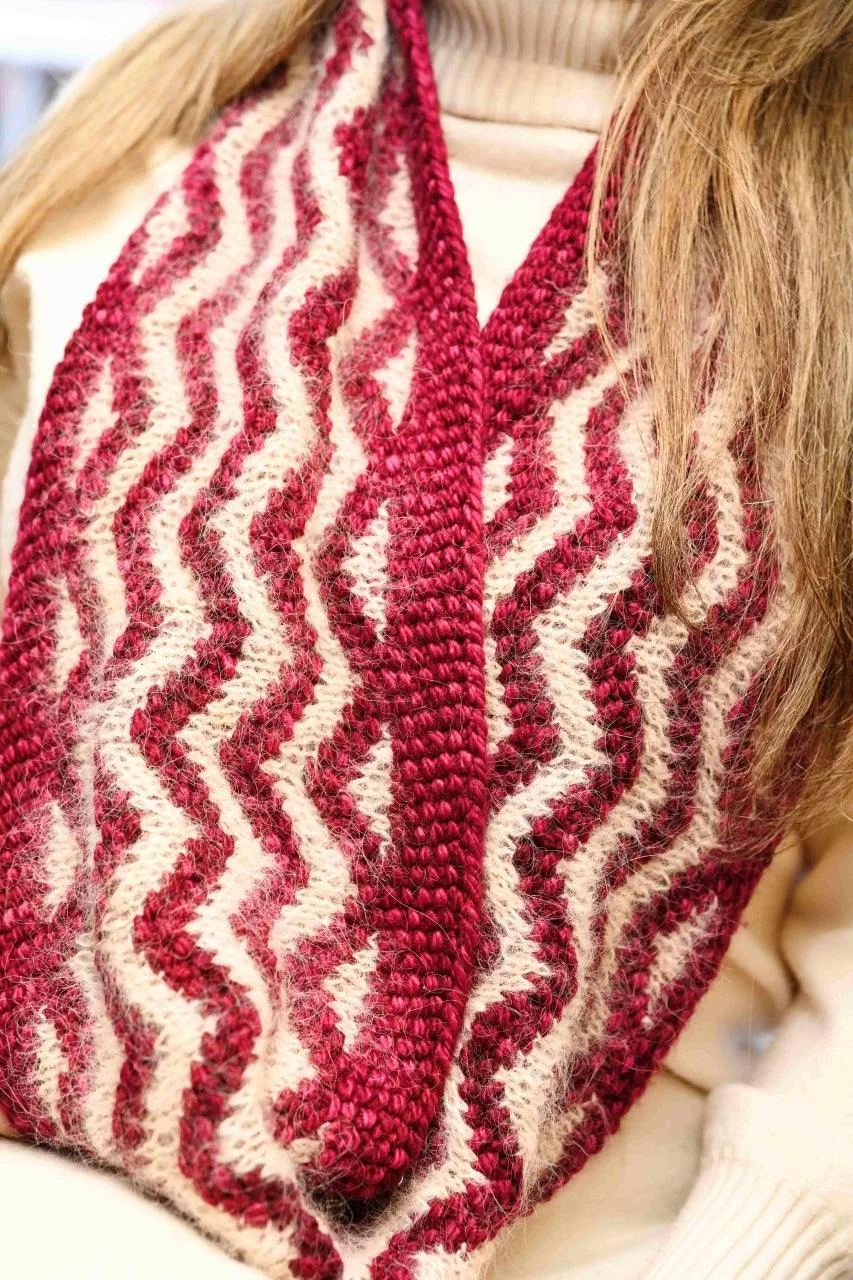 LUMINATE Knitting Kits - Infinity scarf or cowl version