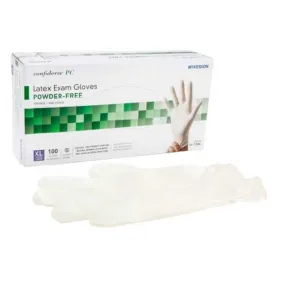 McKesson Confiderm Latex Exam Gloves XL 14-430 100ct