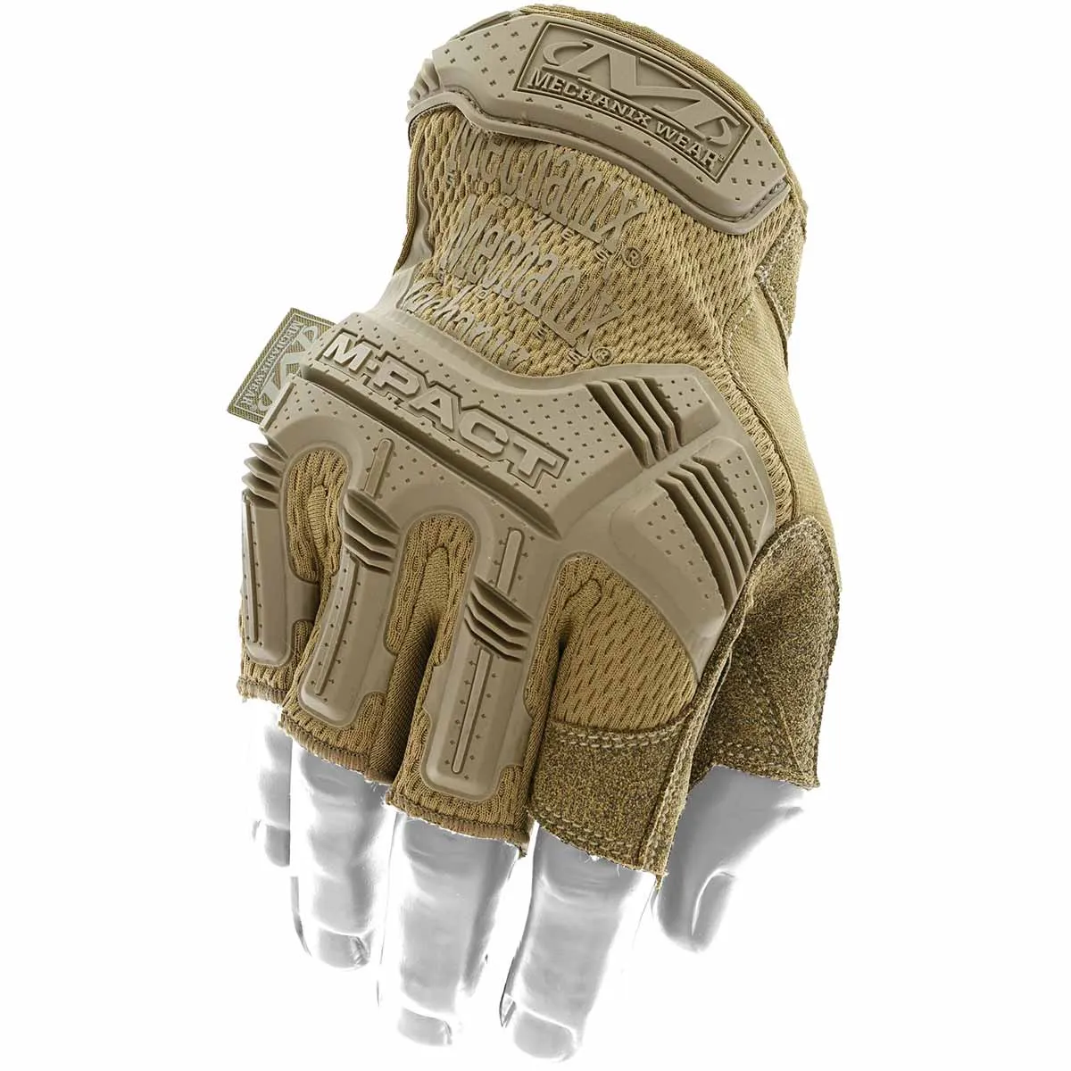 Mechanix M-Pact Fingerless Gloves Coyote