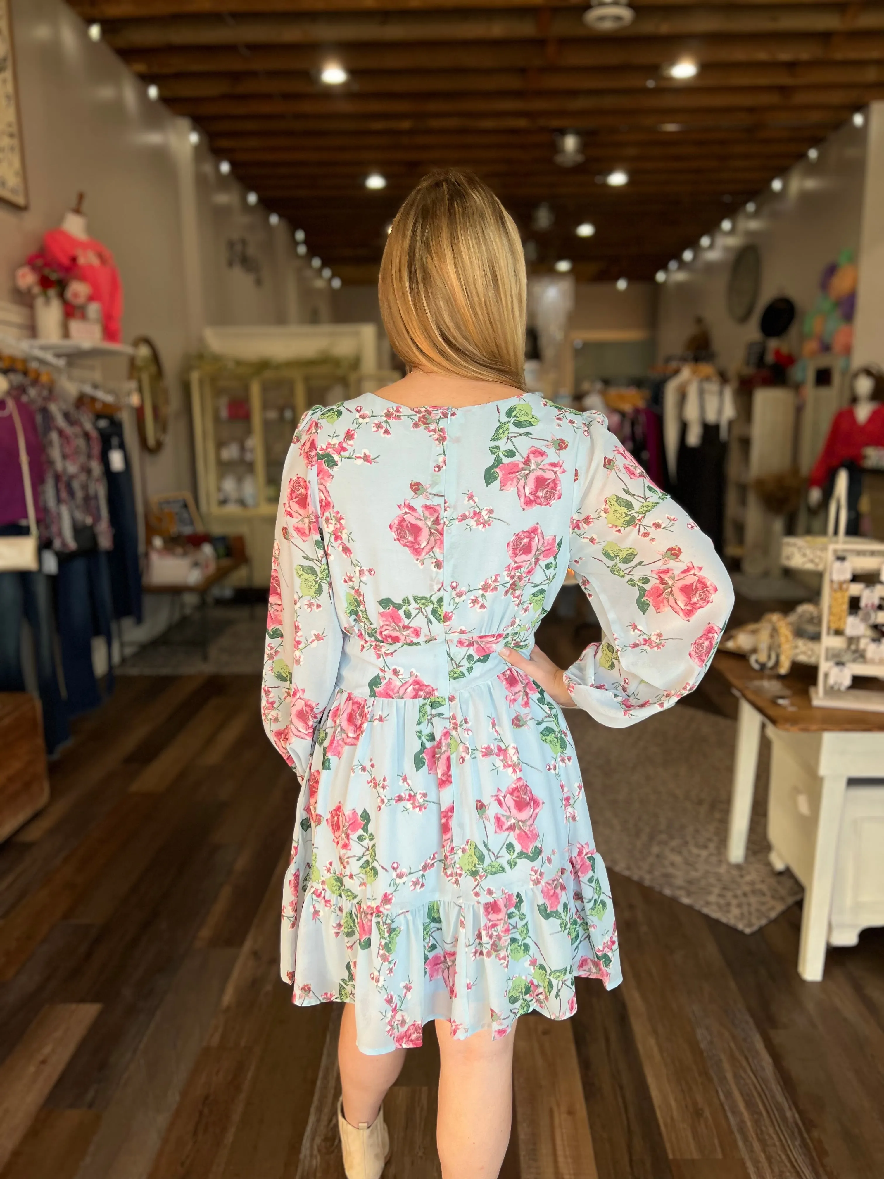 Melissa Floral Print Dress