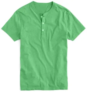 Men's Henley T-shirt - FAIRWAY HEATHER