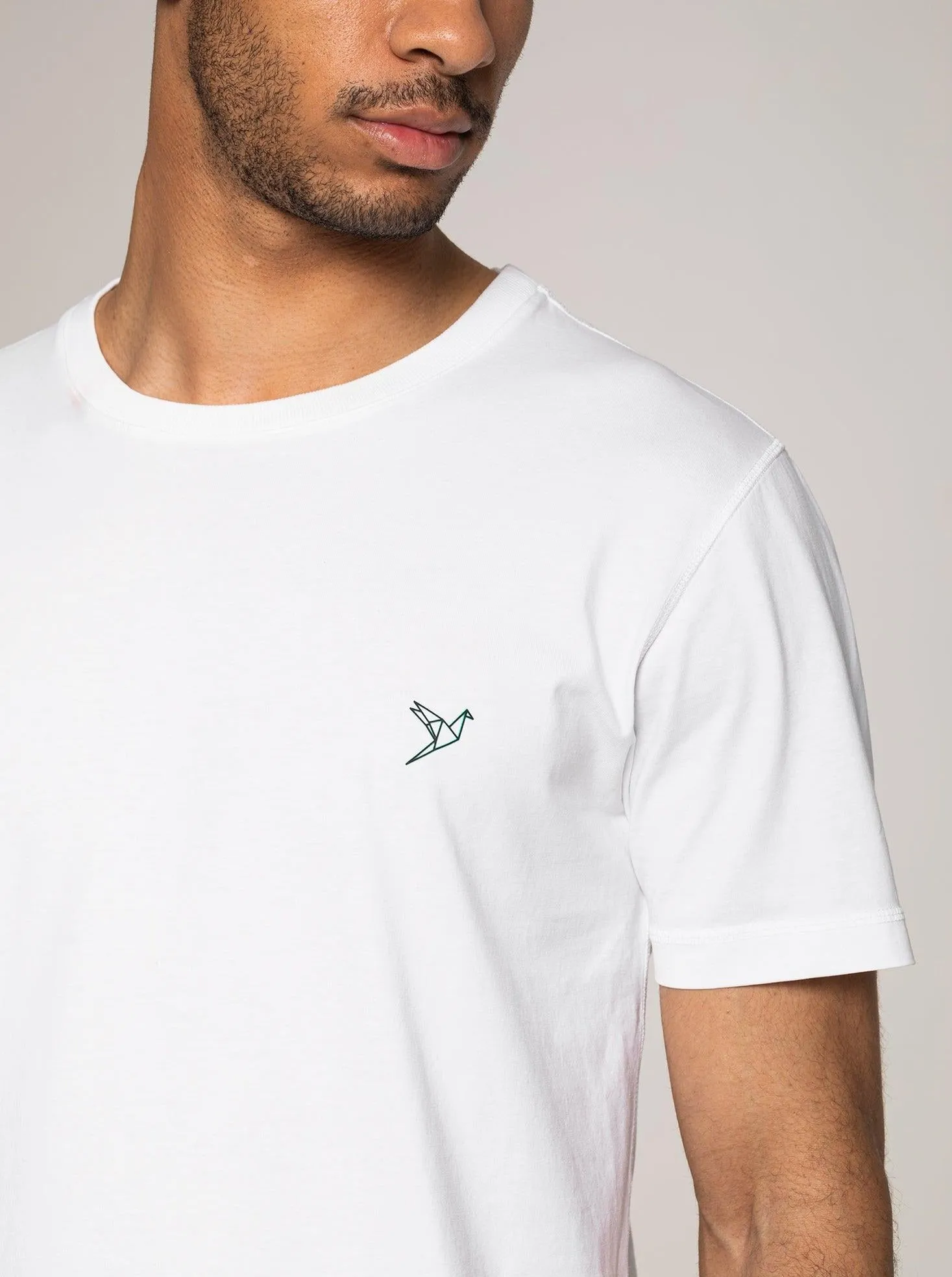 Men's Small Logo T-shirt - White