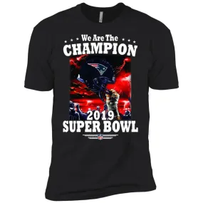 Nfl – New England Patriots We Are The Champion 2019 Super Bowl Football Men Short Sleeve T-Shirt