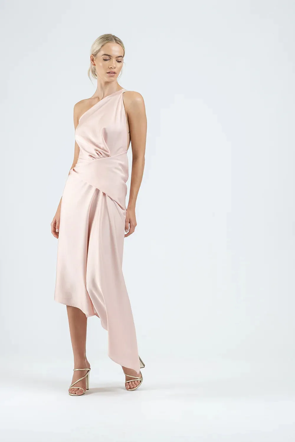 One Fell Swoop Temptation Dress, Sleek Blush