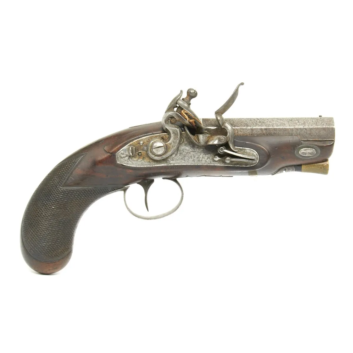 Original British Flintlock Overcoat Pistol by Avery & Co, London - circa 1800-1815