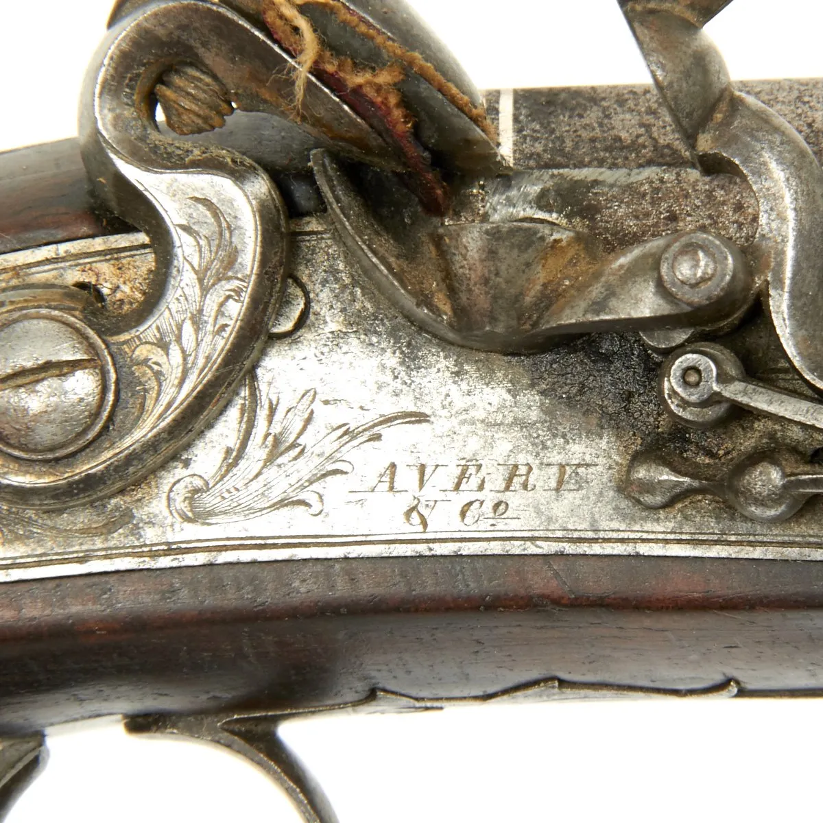 Original British Flintlock Overcoat Pistol by Avery & Co, London - circa 1800-1815