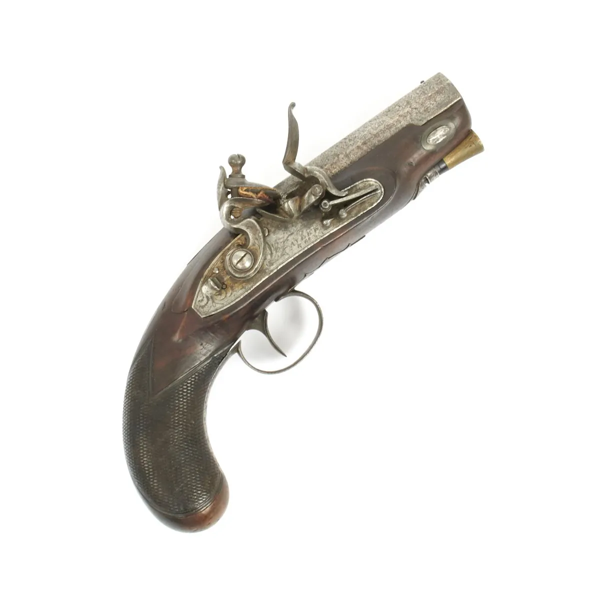 Original British Flintlock Overcoat Pistol by Avery & Co, London - circa 1800-1815