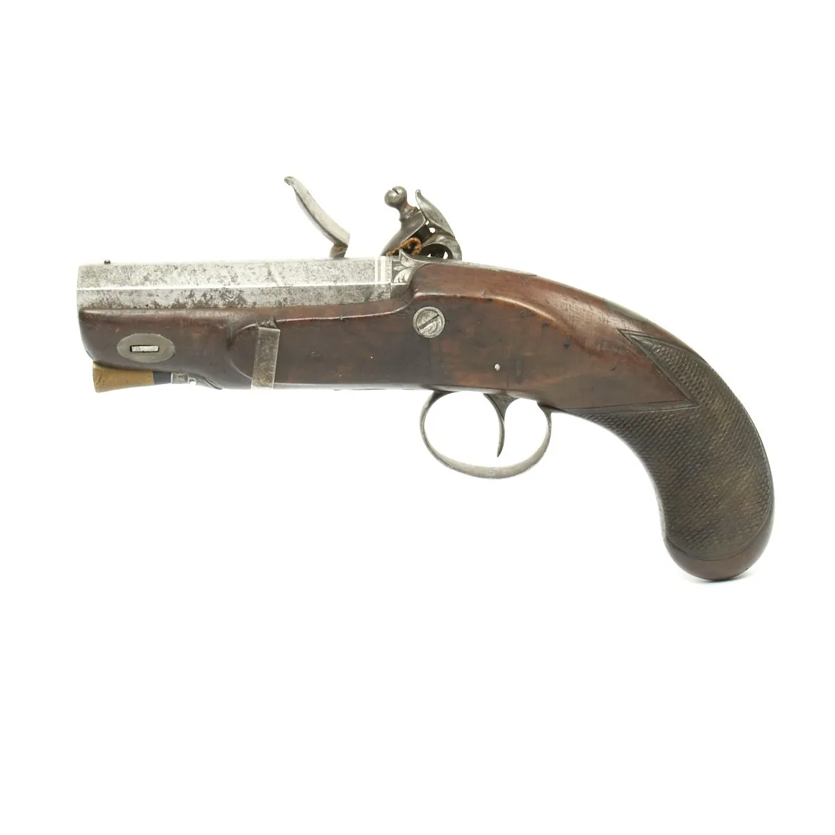 Original British Flintlock Overcoat Pistol by Avery & Co, London - circa 1800-1815