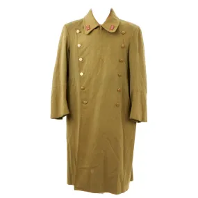 Original Japanese WWII Imperial Japanese Army Officer Wool Overcoat