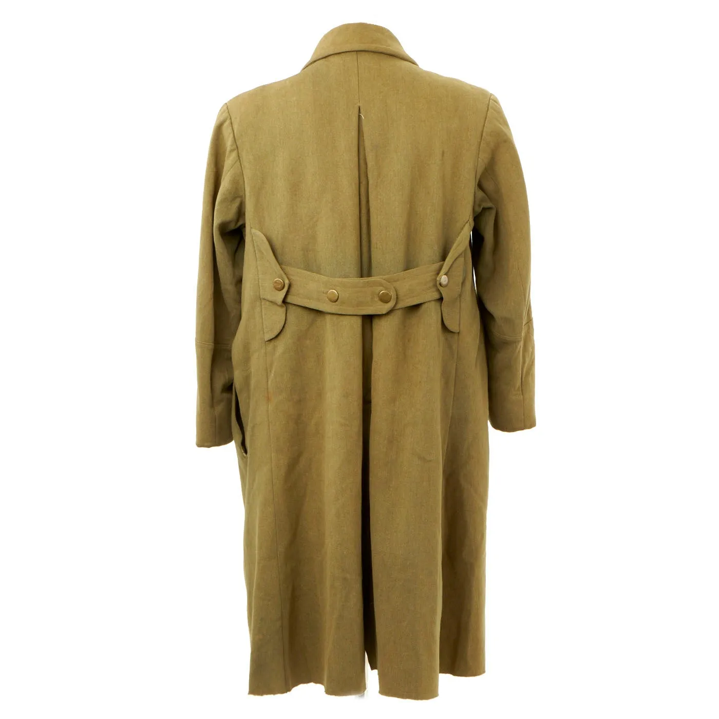 Original Japanese WWII Imperial Japanese Army Officer Wool Overcoat