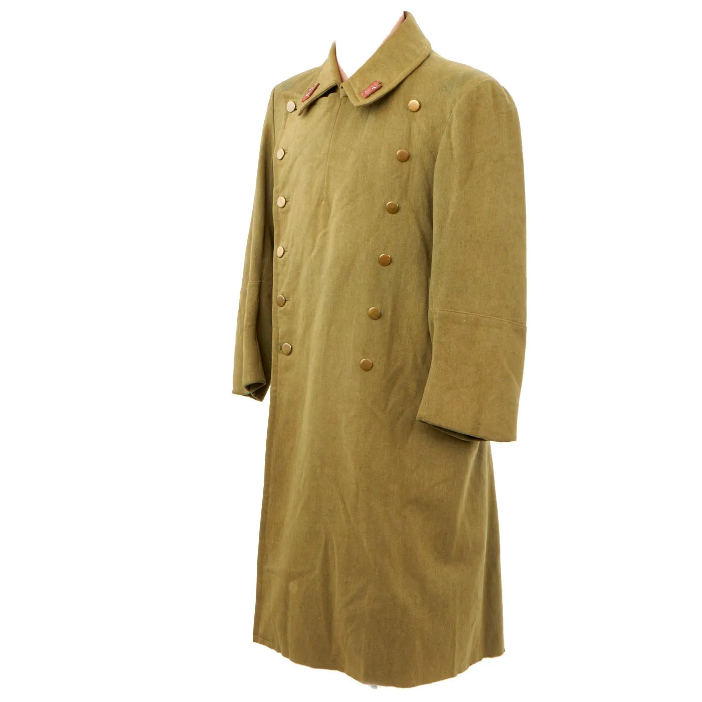 Original Japanese WWII Imperial Japanese Army Officer Wool Overcoat