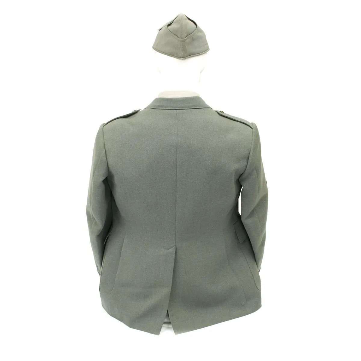 Original WWII Italian General Uniform with Bustina Field Cap and Greatcoat