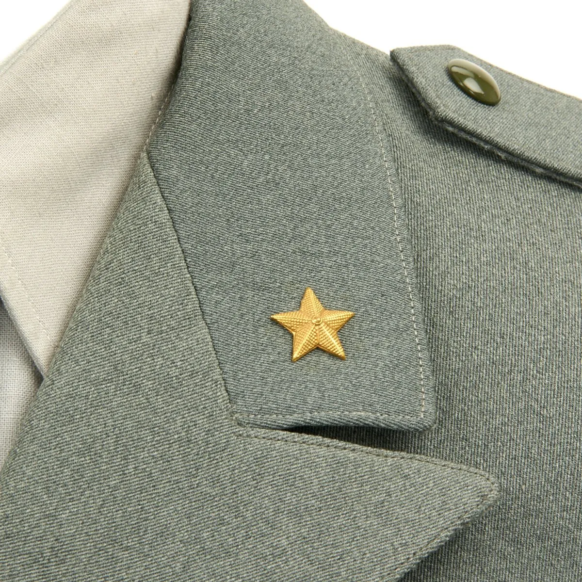 Original WWII Italian General Uniform with Bustina Field Cap and Greatcoat