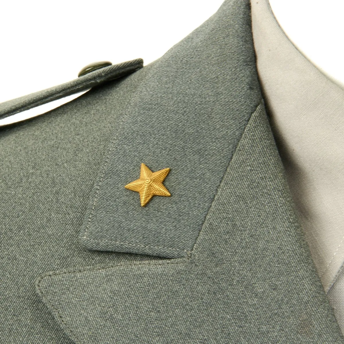 Original WWII Italian General Uniform with Bustina Field Cap and Greatcoat