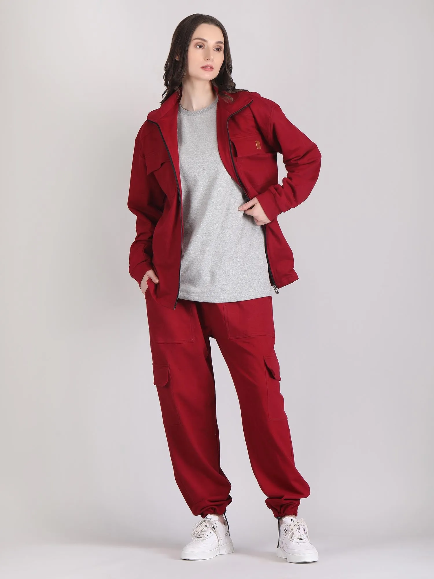 Oversized co ord shacket sets - Shacket and Parachute Pants