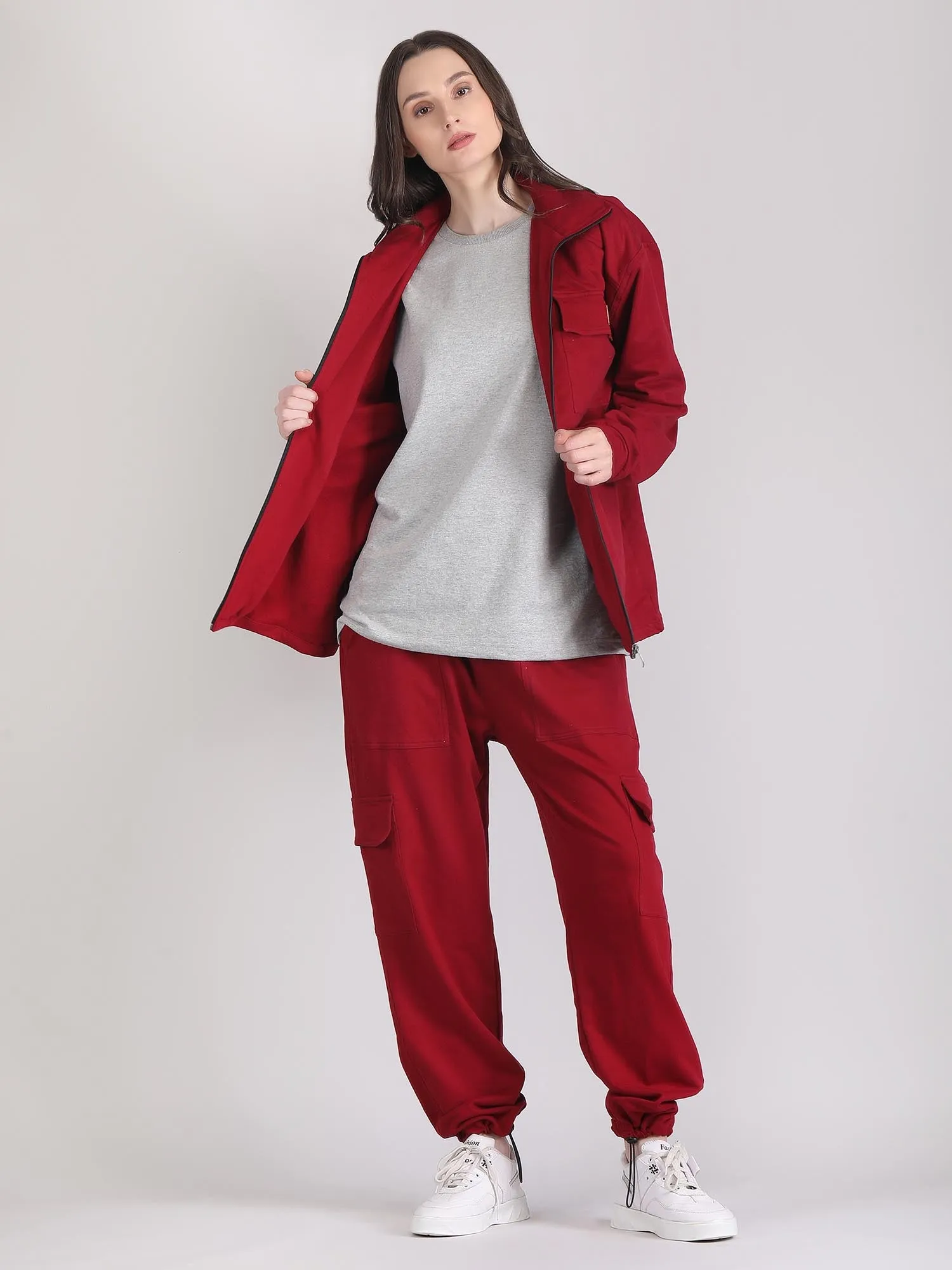 Oversized co ord shacket sets - Shacket and Parachute Pants