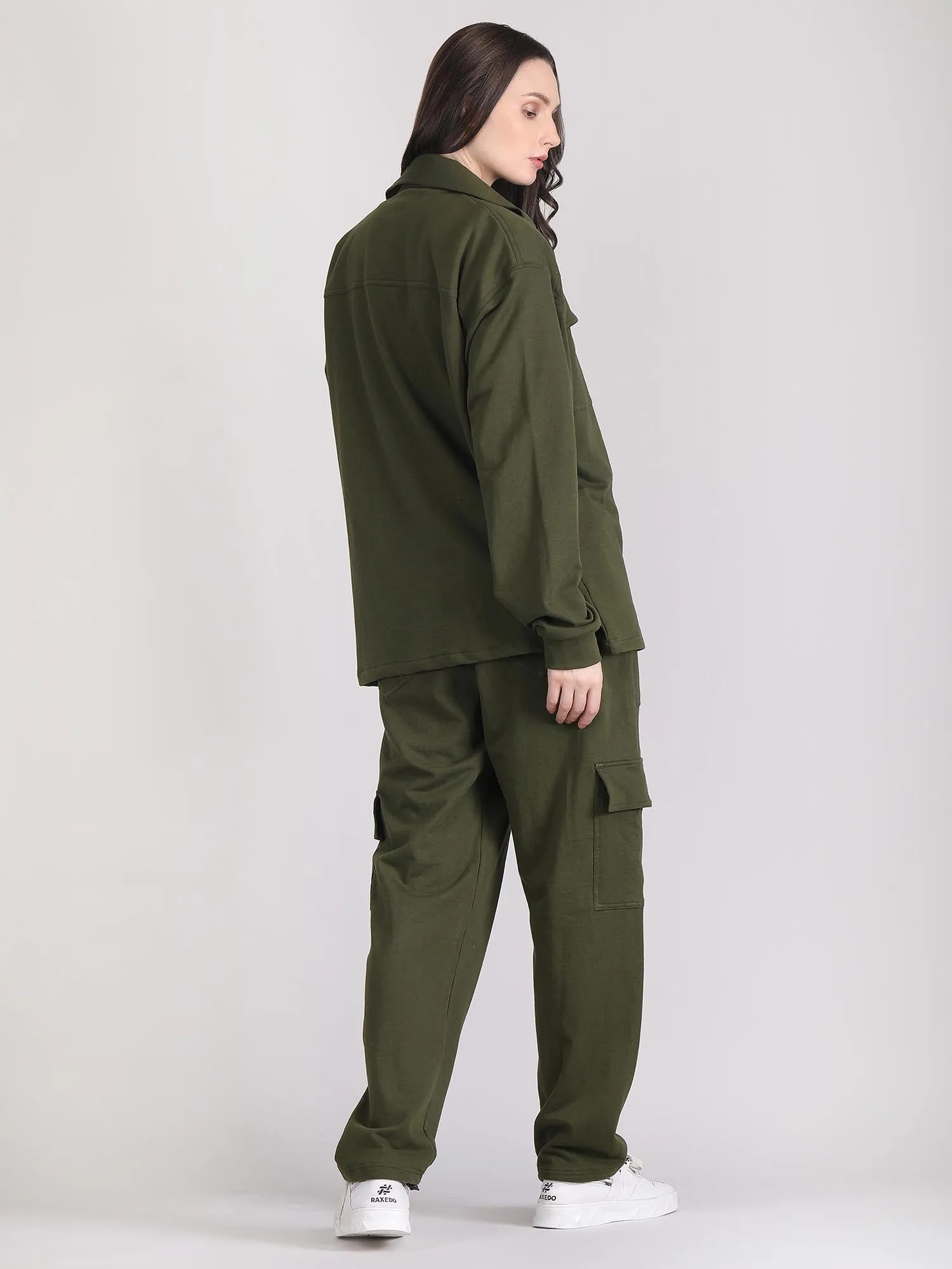 Oversized co ord shacket sets - Shacket and Parachute Pants