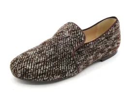 Papanatas Tweed Smoking Slip On