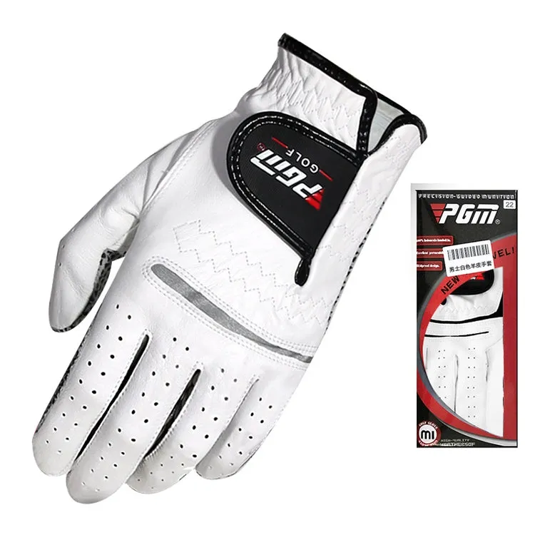 PGM Golf Sheepskin Anti-Slip Single Gloves for Men(Size: 26-Right Hand)