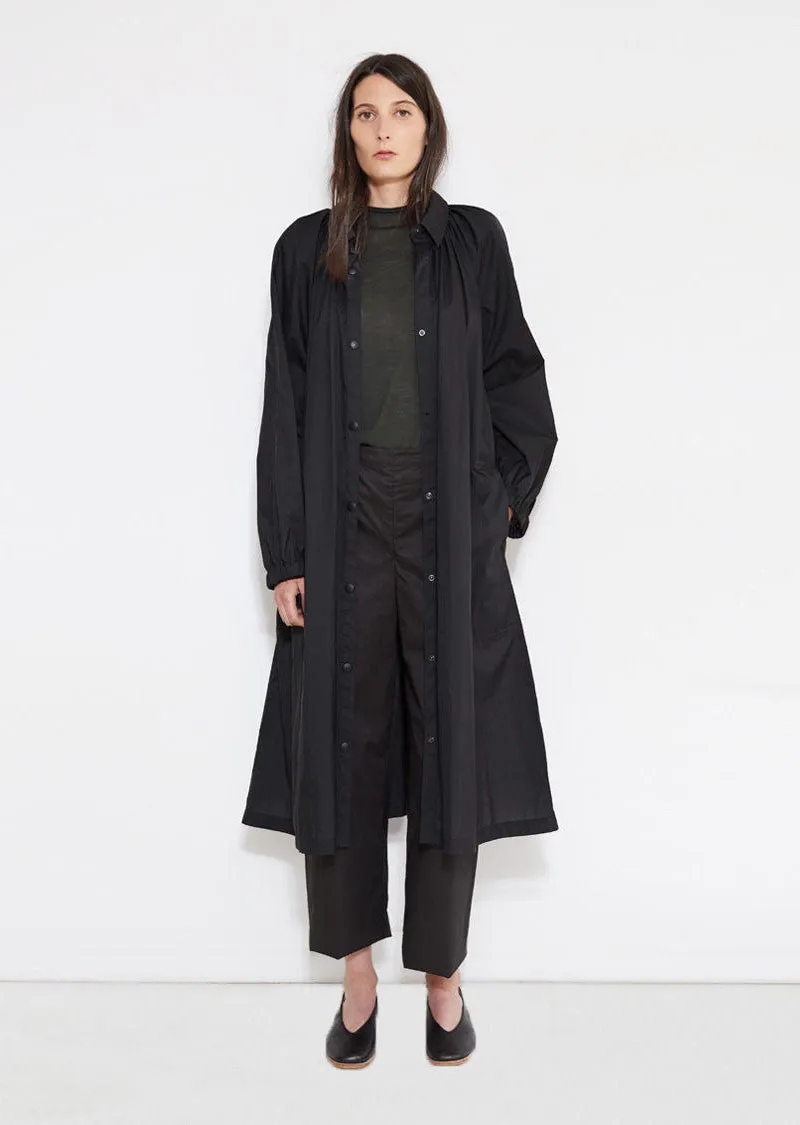 Pleated Overcoat