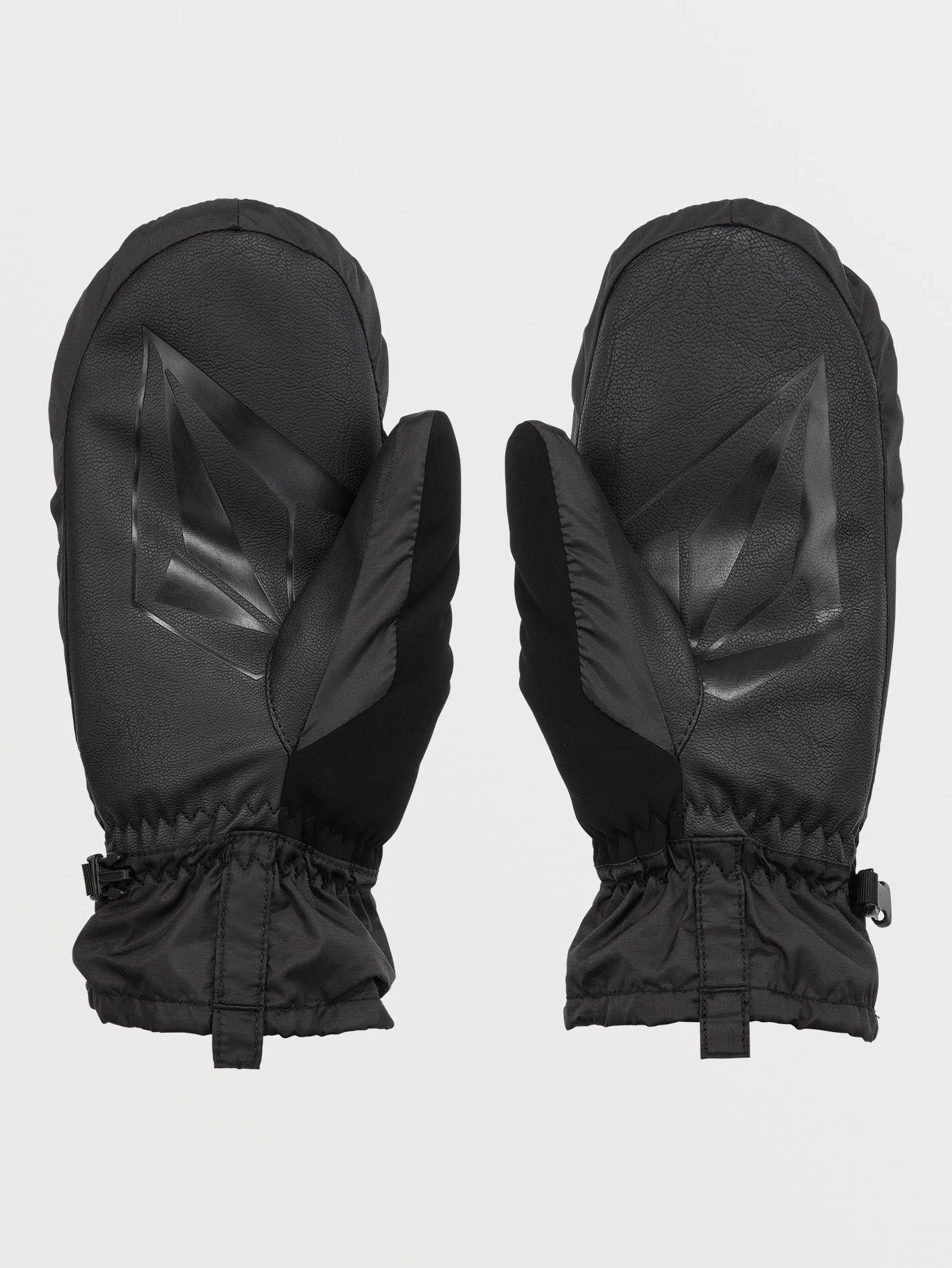 Puff Puff Mittens - BLACK