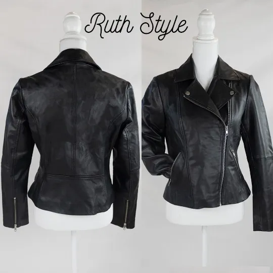 (Real Leather) Custom Leather Jacket Embroidery