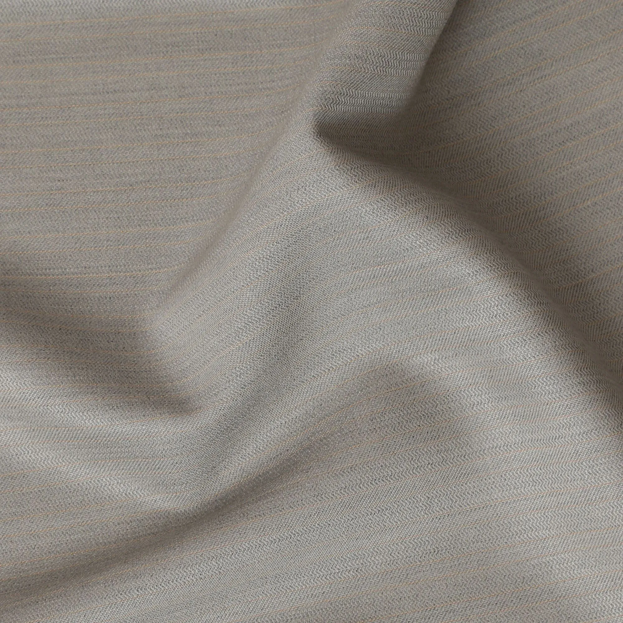 Refined Taupe Super 120's Wool Fabric - Exquisite British Weaving, 150cm Wide - D18261