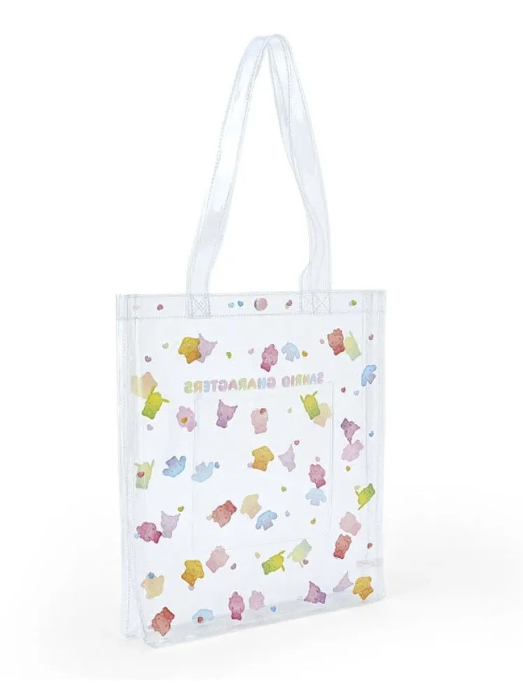 Sanrio Characters Clear Tote (Gummy Candy Series)