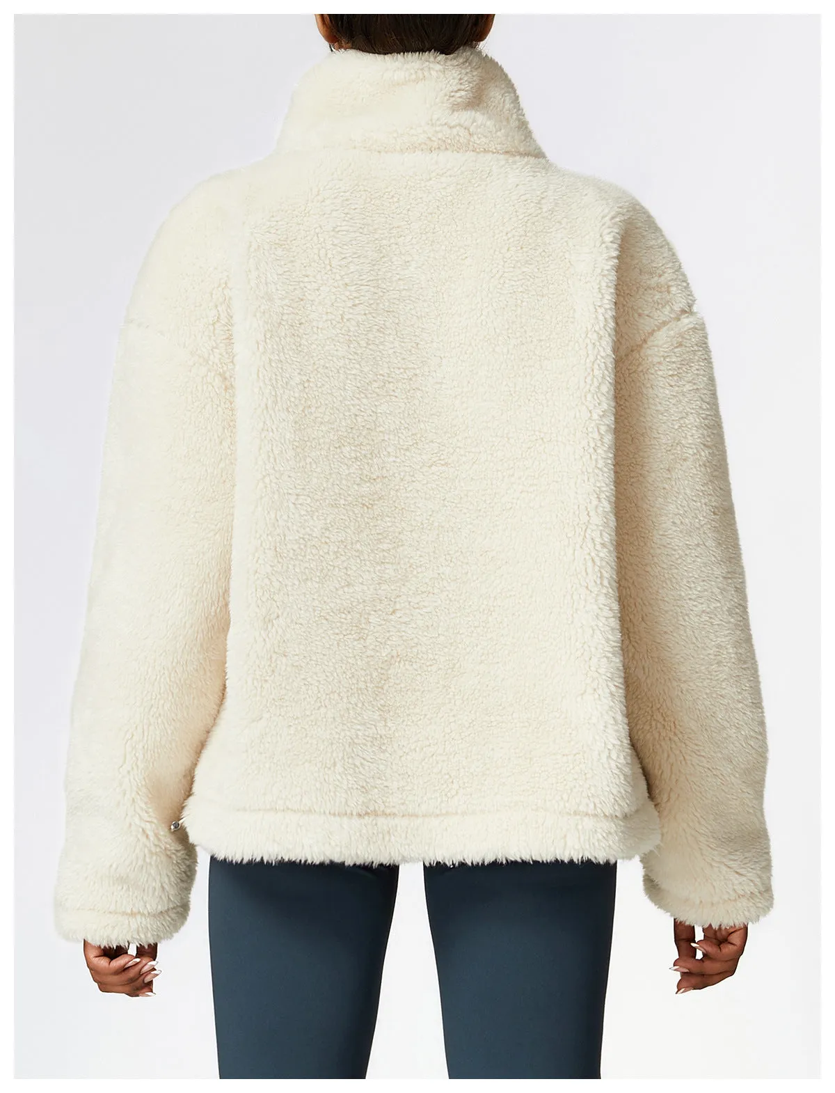 Sherpa Cozy Cabin Half Zip Pullover